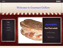 Tablet Screenshot of gourmetgrillers.net